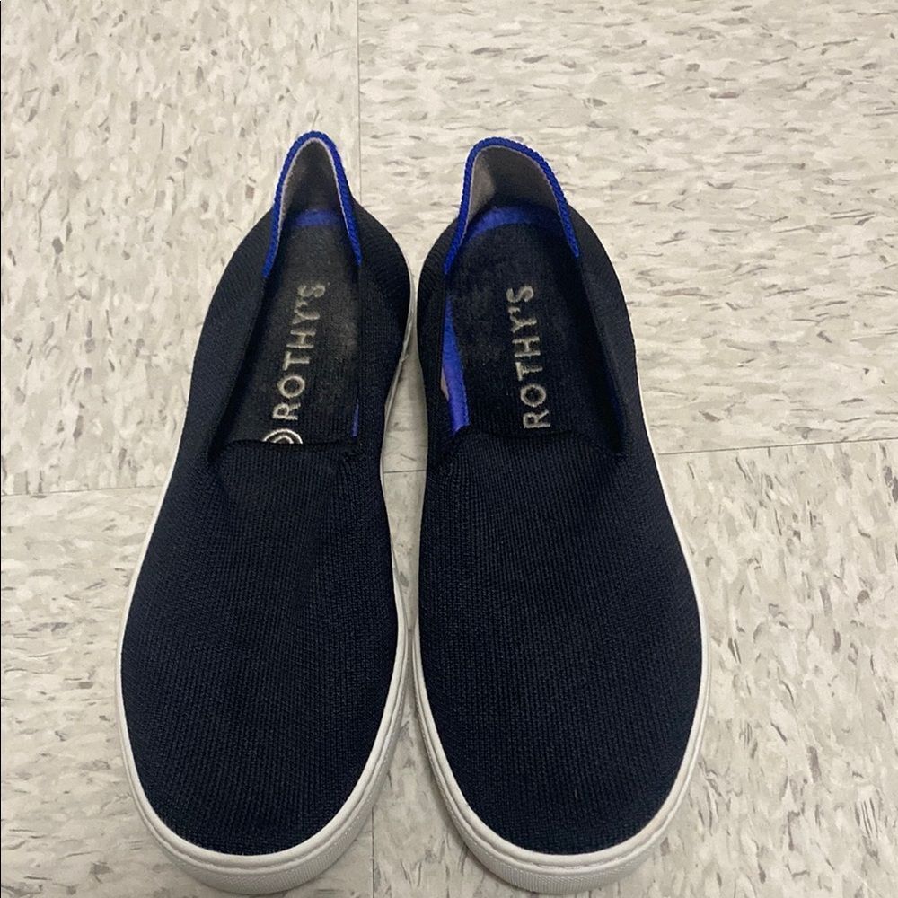 Rothy’s the original slip one in blue women’s size 6.5